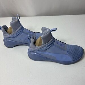 Puma‎ Fierce Hi Rise Sneakers Slip On Running Shoes Periwinkle Trainers Size 7